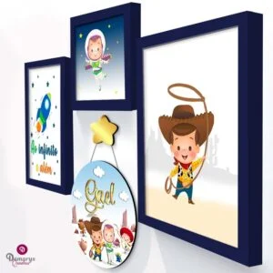 Quadro Infantil Kit Toy Story