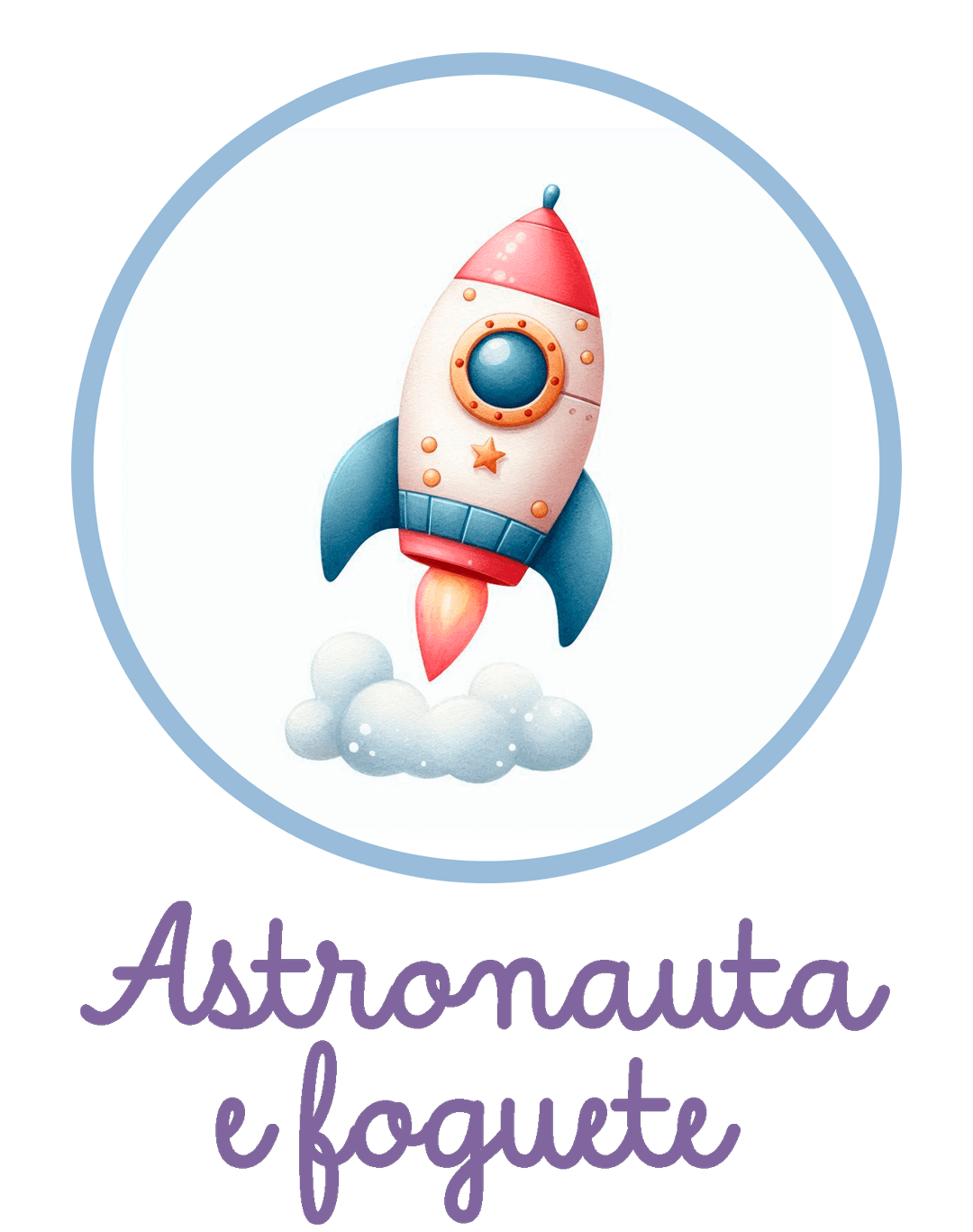 ASTRONAUTA E FOGUETE 2 Damarys Quadros Store